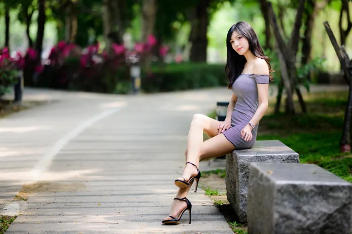 [Mzsock] NO.224 Bao Stockings and High Heels Beautiful Legs Outdoor Shot street photography#[79P]-20