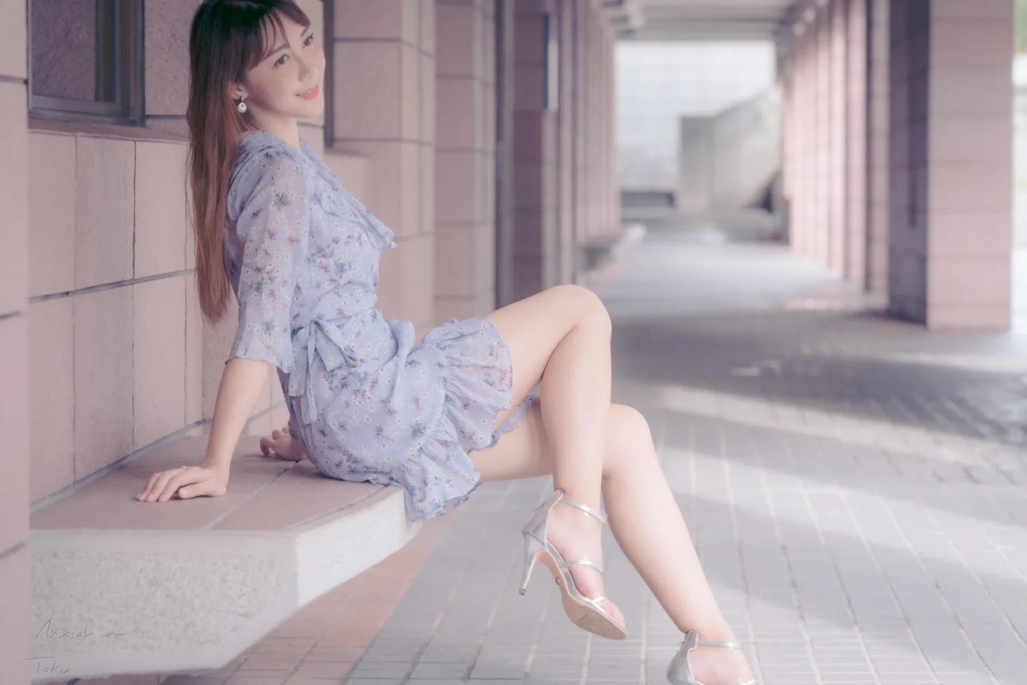 [Mzsock] NO.197 Peng Xuan dress, short skirt, high legs and beautiful legs street photography#[58P]-49